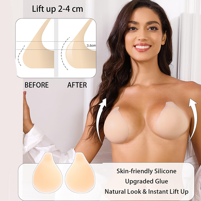 1/2 paires de soutien-gorge co - Strapless Bra Backless avis et prix