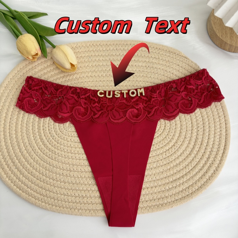 String personnalisé avec nom e - Thong Bikini Women avis et prix