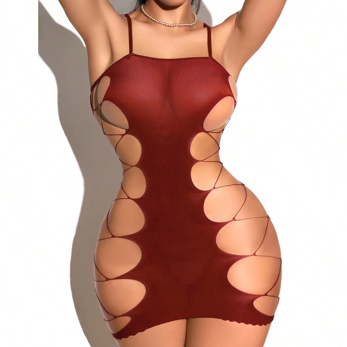 Nouvelle mode femmes corps bas - Bodystocking Fishnet avis et prix