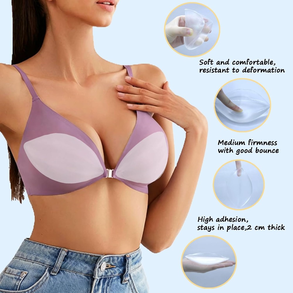 Inserts de soutien-gorge en si - Silicone Bra Adhesive avis et prix