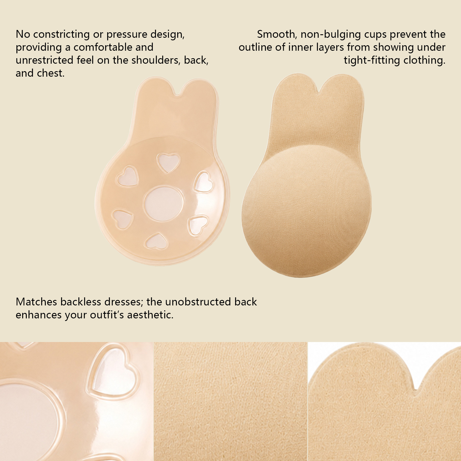 Cache-tétons invisibles en for - Nipple Cover Pasties avis et prix