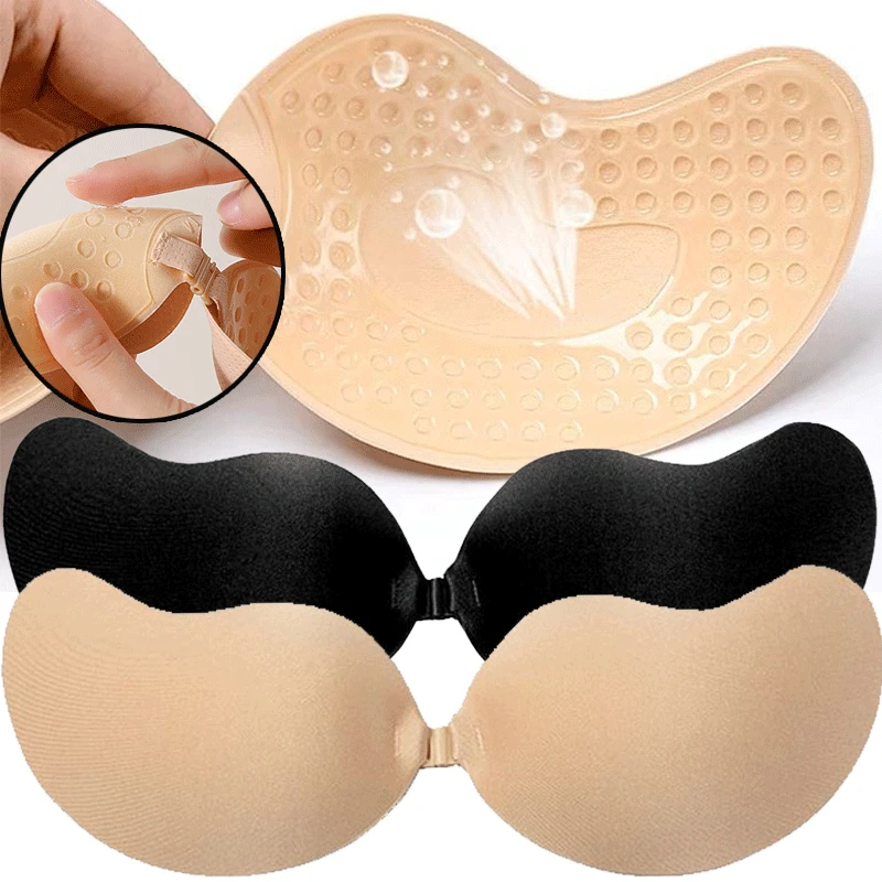 Coussinets adhésifs réutilisab - Silicone Bra Adhesive avis et prix